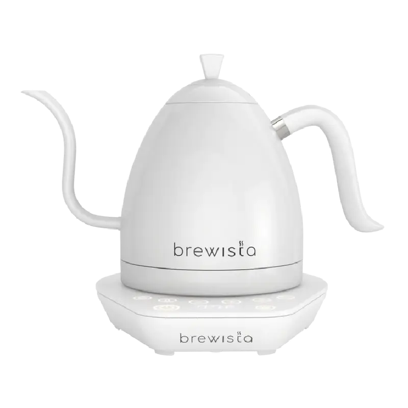 METODOS-18 Artisan Electric Gooseneck Kettle - Blanco