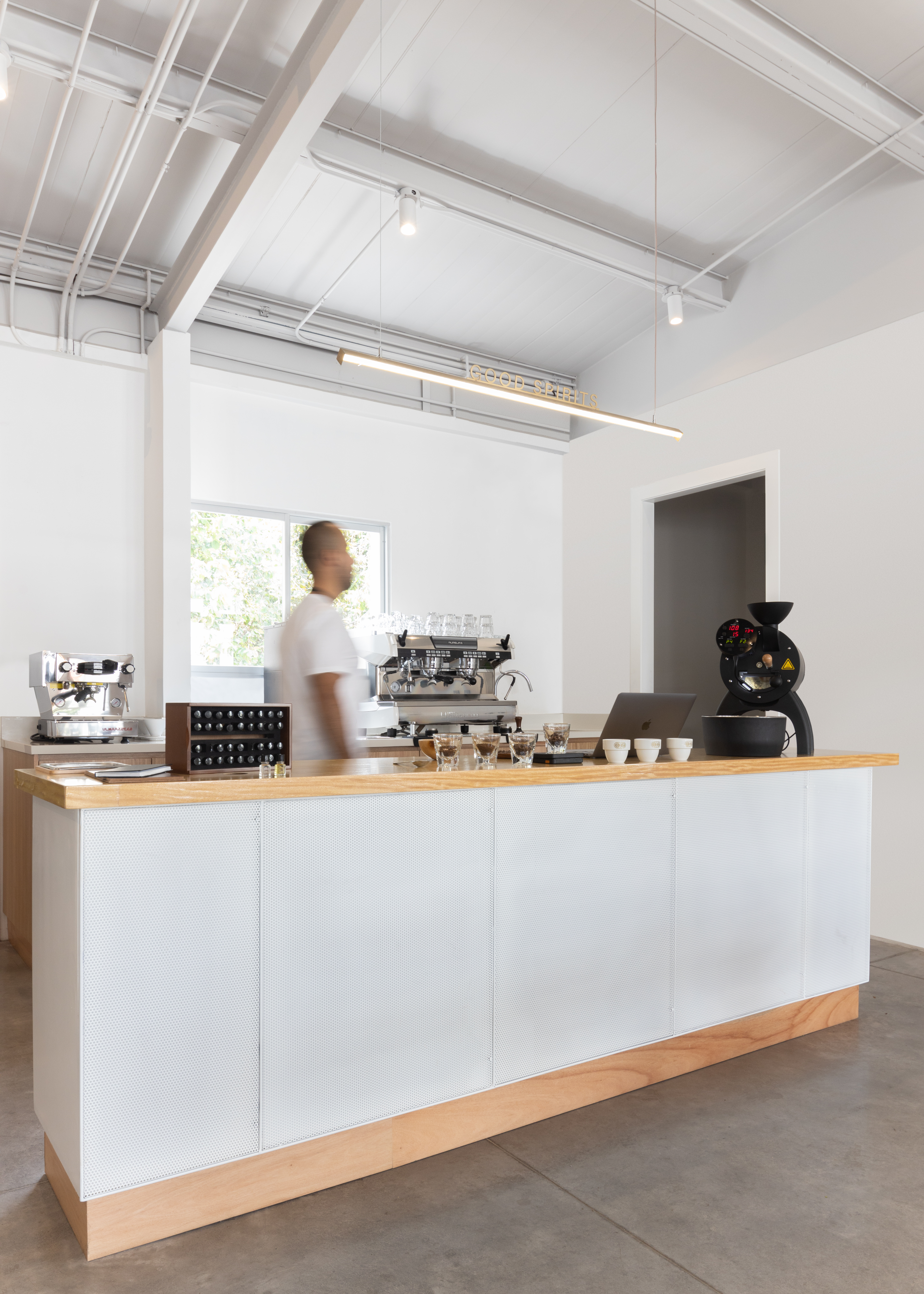 Coffee Relief roasting and training space