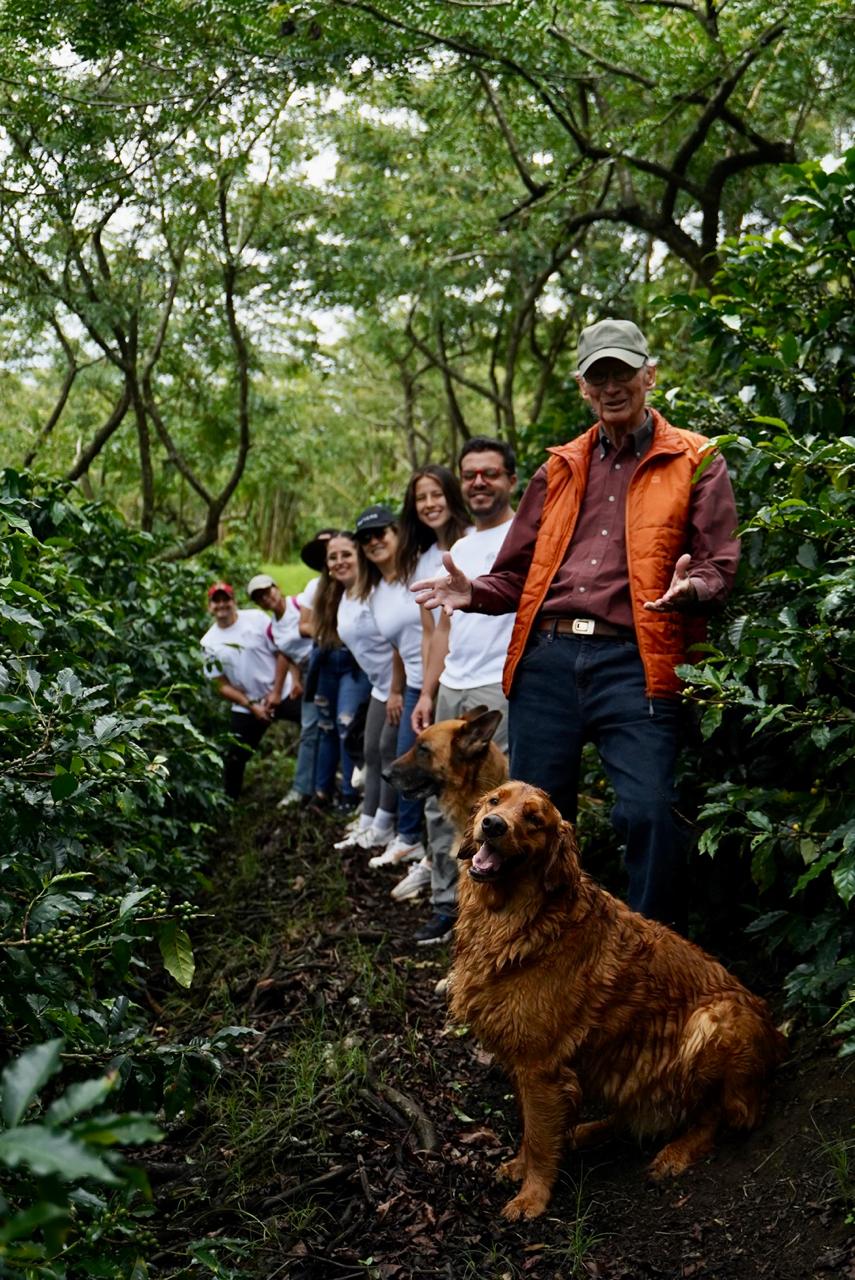 Coffee Relief farmer at origin